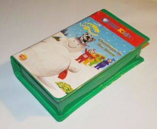 Teletubbies Christmas in the Snow (VHS,  2000 Double Clamshell) RARE 3