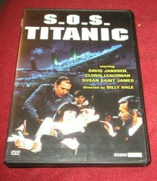 S.  O.  S.  Titanic Rare Oop Dvd Cloris Leachman,  David Warner,  Helen Mirren