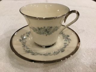 Rare Repertoire By Lenox Footed Cup & Saucer Set,  Discontinued