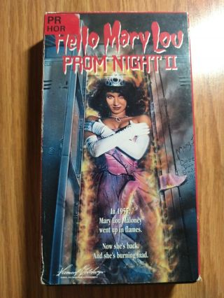 Hello Mary Lou: Prom Night Ii 2 (1987) Vhs Horror Rare Video 80s Slasher