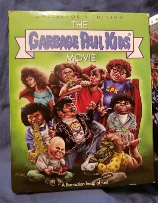 Slip Cover Only Garbage Pail Kids Movie Blu Ray Oop Rare Shout Factory No Discs