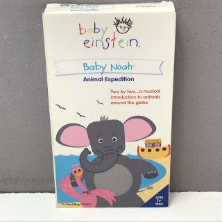 Disney’s Baby Einstein Noah Animal Expedite Vhs Video Vcr Tape Vtg Rare