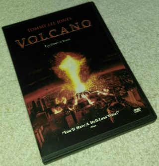 Volcano Dvd Tommy Lee Jones Rare Oop