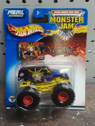 Rare 2002 32 Yu - Gi - Oh Hot Wheels Monster Jam 1:64