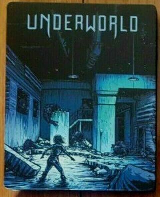 Underworld (blu - Ray,  Limited Edition Steelbook) Pop Art Rare W J Card