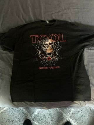 2019 Tool Fear Inoculum Tour Tshirt Xl Band Tee Concert Rare Black