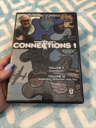 James Burke’s Connections 1 Vol 9/10 Dvd Rare Oop Region 1 The Bbc Classics