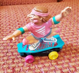 Vintage Mattel Skateboard Gang Ollie Mctwist Rare Color Variant 1986