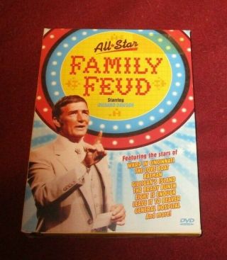 All - Star Family Feud Rare Oop 4 Dvd Box Set Richard Dawson,  Batman,  Wkrp