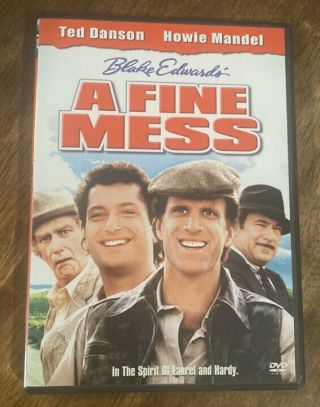 A Fine Mess (dvd,  2005) Htf Rare