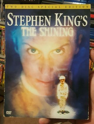 The Shining 1997 Dvd Like - Stephen King 2 - Disc Tv Movie Oop Rare