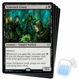 Veinwitch Coven X4 Commander 2021 Magic Mtg Card