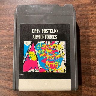Elvis Costello Armed Forces Rare 8 Track Tape Late Nite Bargain