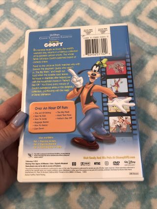 DISNEY ' S Classic Cartoon Favorites DVD Volume 3 Starring GOOFY RARE 3
