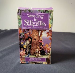 Wee Sing In Sillyville (1989) Rare Vhs Of Kid 