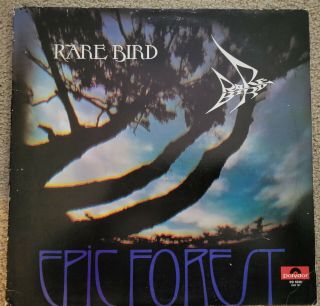 Rare Bird - Epic Forest - 1972 33 Rpm Vinyl Lp Album -