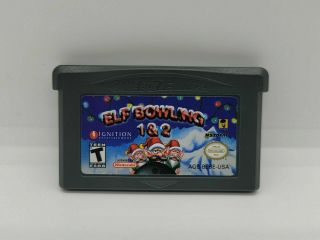 Elf Bowling 1 & 2 (nintendo Gameboy Advance) Gbc Gba Rare