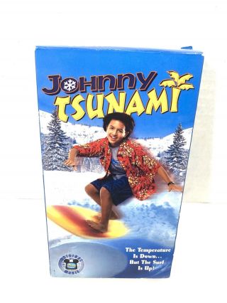 Johnny Tsunami Disney Channel Movie Rare Vintage Tape Oop Vhs 1999