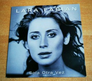 Lara Fabian Sola Otra Vez,  2 Sung In Spanish Ultra Rare Spanish Promo Cd Single