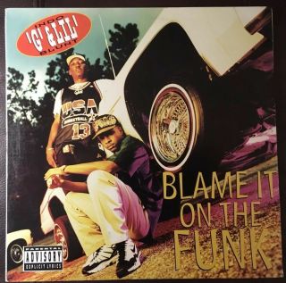 Indo G & Lil Blunt ‎blame It On The Funk Wlp Rare Nm Lp Pr 485 - 1