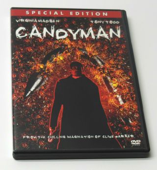 Candyman Special Edition 1992 Dvd,  Insert Rare Oop Horror Region 1 Fast