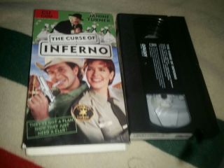 The Curse Of Inferno Vhs Comedy Rare Pauly Shore