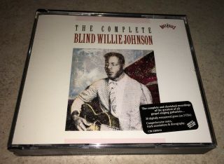 The Complete Blind Willie Johnson Rare Oop 2 - Disc Cd Set Blues Columbia/legacy