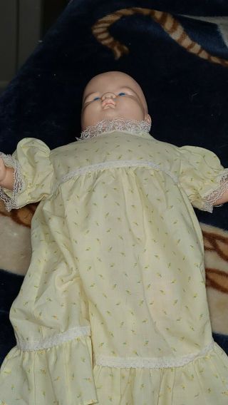 Vintage 1982 Playmates 12 " Baby Doll Vinyl Cloth Rare Plush Toy