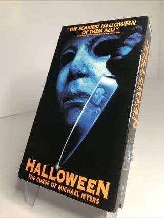 Halloween 6: The Curse Of Michael Myers (vhs 1996) Horror Slasher Dimension Rare