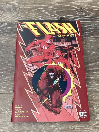 The Flash By Mark Waid Deluxe Edition Volume 1 Dc Tpb Rare Oop Wally West 2016
