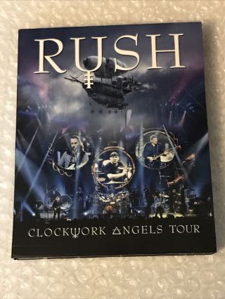 Rare Rush: Clockwork Angels Tour (dvd,  2013,  2 - Disc Set) Music Concert Vg Disc