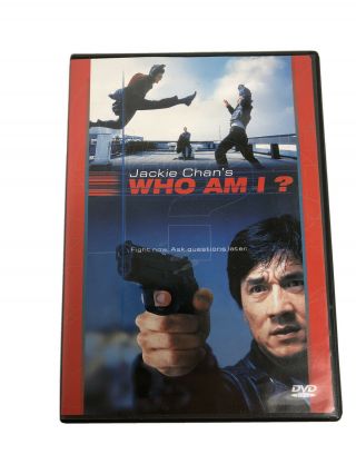 Who Am I (dvd,  1999) Jackie Chan Kung Fu Stunts Karate Martial Arts Rare Oop