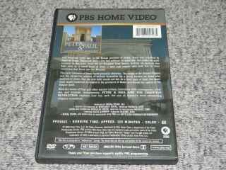 PBS Home Videos: Empires PETER & PAUL The Christian Revolution RARE OOP DVD 3
