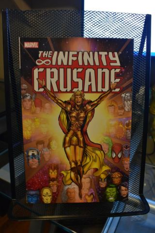 The Infinity Crusade Volume 1 Marvel Tpb By Jim Starlin Rare Thanos