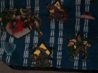 Small Soldiers: Twin Size Blanket - - Very Rare - - Wool