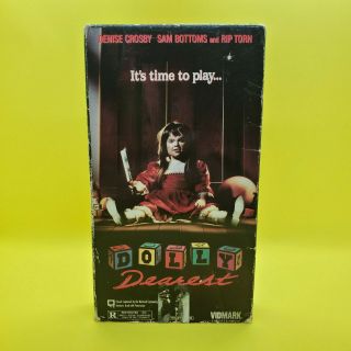 Dolly Dearest (vhs 1994) - Rare Horror Cult - Vidmark - Killer Doll - Ex - Rental