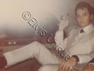 Elvis Presley - Rare Vintage Color Candid Mid - 60 