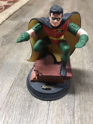 Modern Era Robin Statue / Figurine Hallmark 1996 Dc Heroes Rare