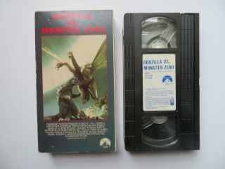 Godzilla Vs Monster Zero 1970 Vhs Rare