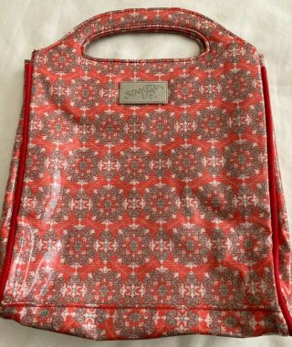 Stampin Up Reusable Insulated Vinyl Lunch Tote Bag 2011 Convention Grow Rare