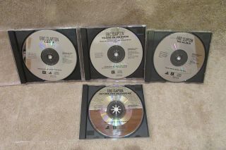 Eric Clapton Rare Promo Cds - Layla - No Alibis - Tears In Heaven - Before You Accus