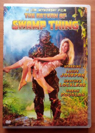 Return Of The Swamp Thing (dvd,  2008) - Rare And Perfect - Ships Worldwide