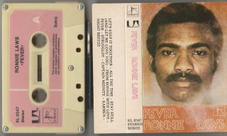 Ronnie Laws - Fever.  Rare Yugoslavian Cassette.