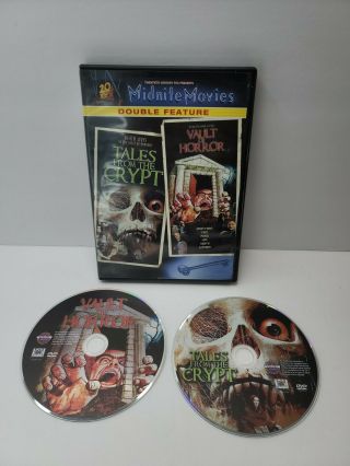 Tales From The Crypt / Vault Of Horror Rare Dvd Set Tom Baker Peter Cushing 