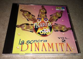 30 Pegaditas De Oro Vol 2 La Sonora Dinamita Cd Rare Oop 1993 Vedisco Cumbia