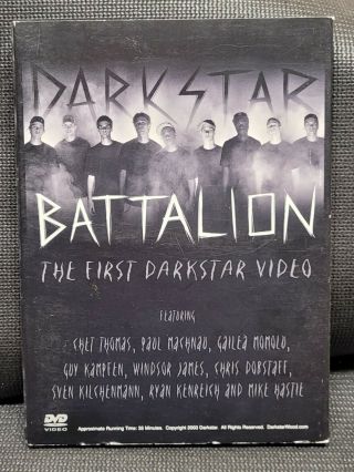 Darkstar Battalion Skateboarding (DVD,  2003) The First Video Rare - VERY GOOD 3