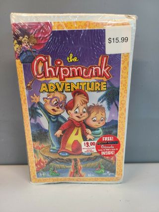 The Chipmunk Adventure 1987 Vhs Rare Oop