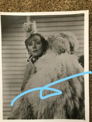 Rare Vintage Irene Dunne Photo In " Theodora Goes Wild " (not Print)
