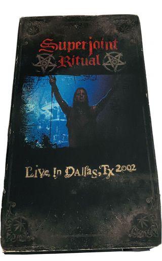 Superjoint Ritual Live In Dallas,  Tx 2002 Tape Rare