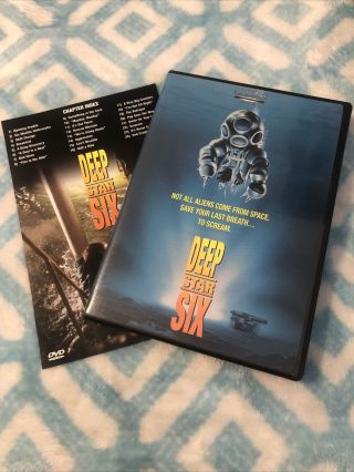 Deep Star Six (dvd,  2001) Rare,  Oop Underwater Horror Sean S.  Cunningham
